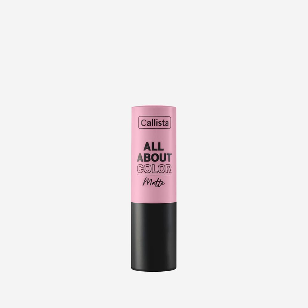 Callista All About Color Matte Lipstick Mat Görünümlü Ruj 504 That Rose, Bordo