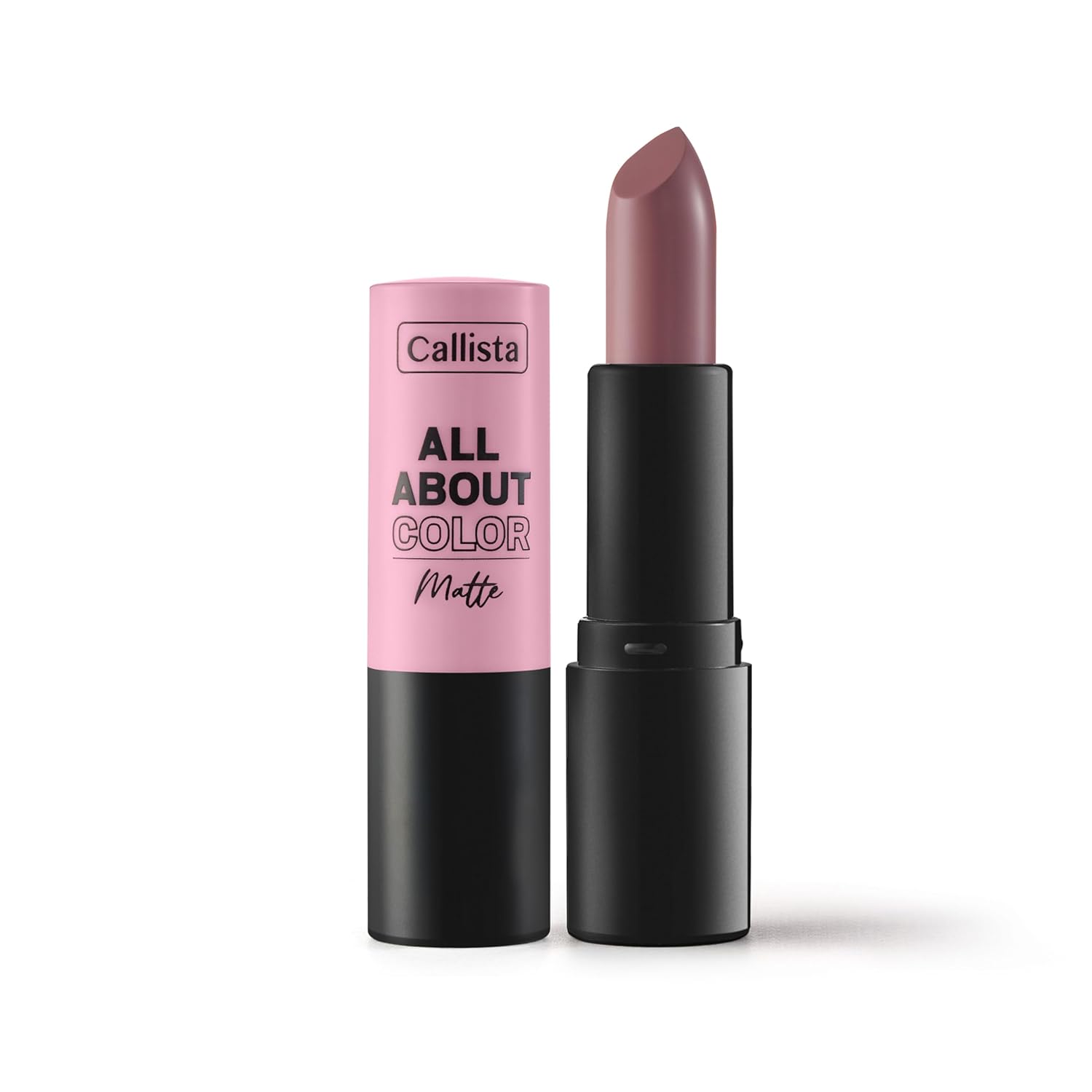Callista All About Color Matte Lipstick Mat Görünümlü Ruj 503 Table For Two, Pembe