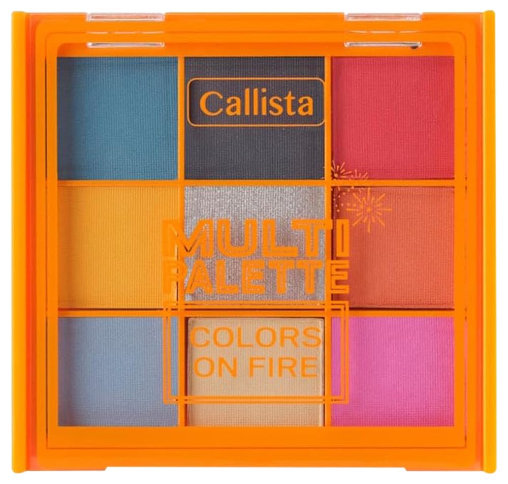 Callista Multi Palette Eyeshadow Göz Farı Paleti 101 Colors On Fire