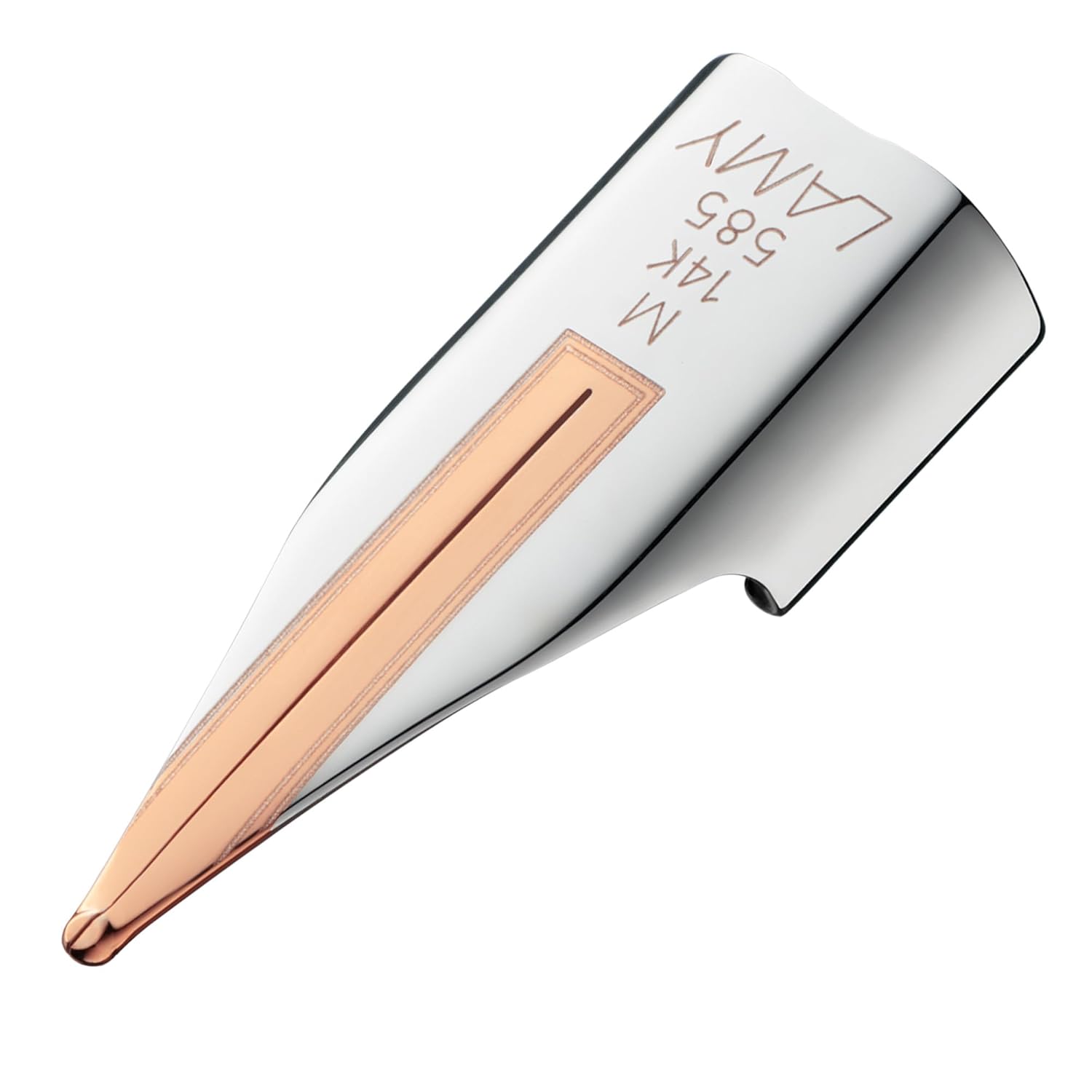 Lamy Z 58 tüy 88-14 kt. altın tüy iki renkli (gümüş pembe altın) - kısmen palladinlenmiş - dialog cc