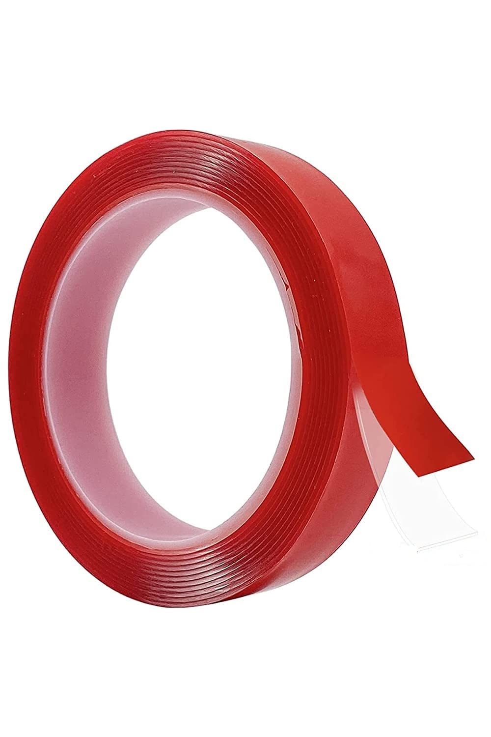Ankanorm Çift Taraflı Bant Şeffaf Silikonlu Su Geçirmez Akrilik Montaj Bandı (5 mt x 10 mm)