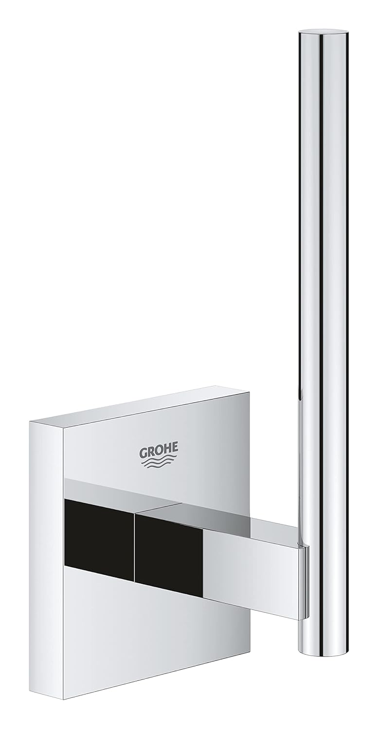 GROHE Start Cube QuickFix Yedek Tuvalet Kağıdı Tutucu | Duş / Banyo Aksesuarları | Krom | 40979000