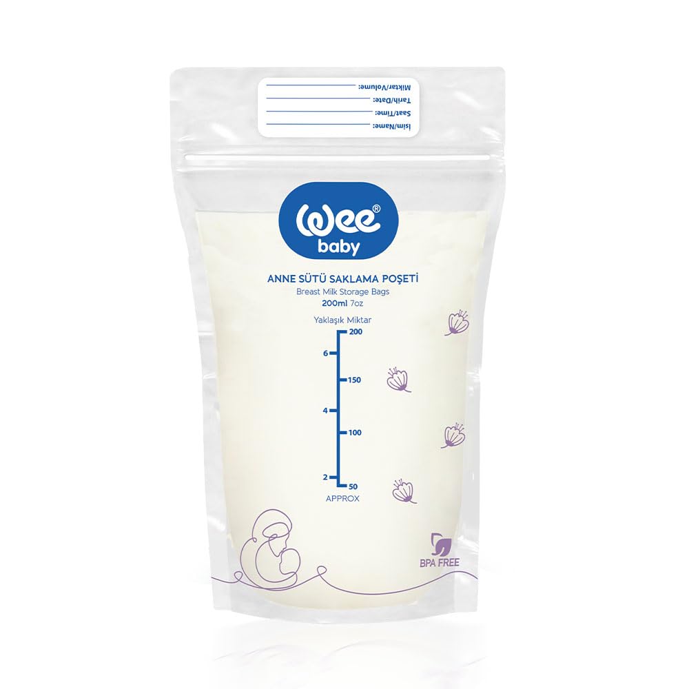 Wee Baby 20'li Anne Sütü Saklama Poşeti