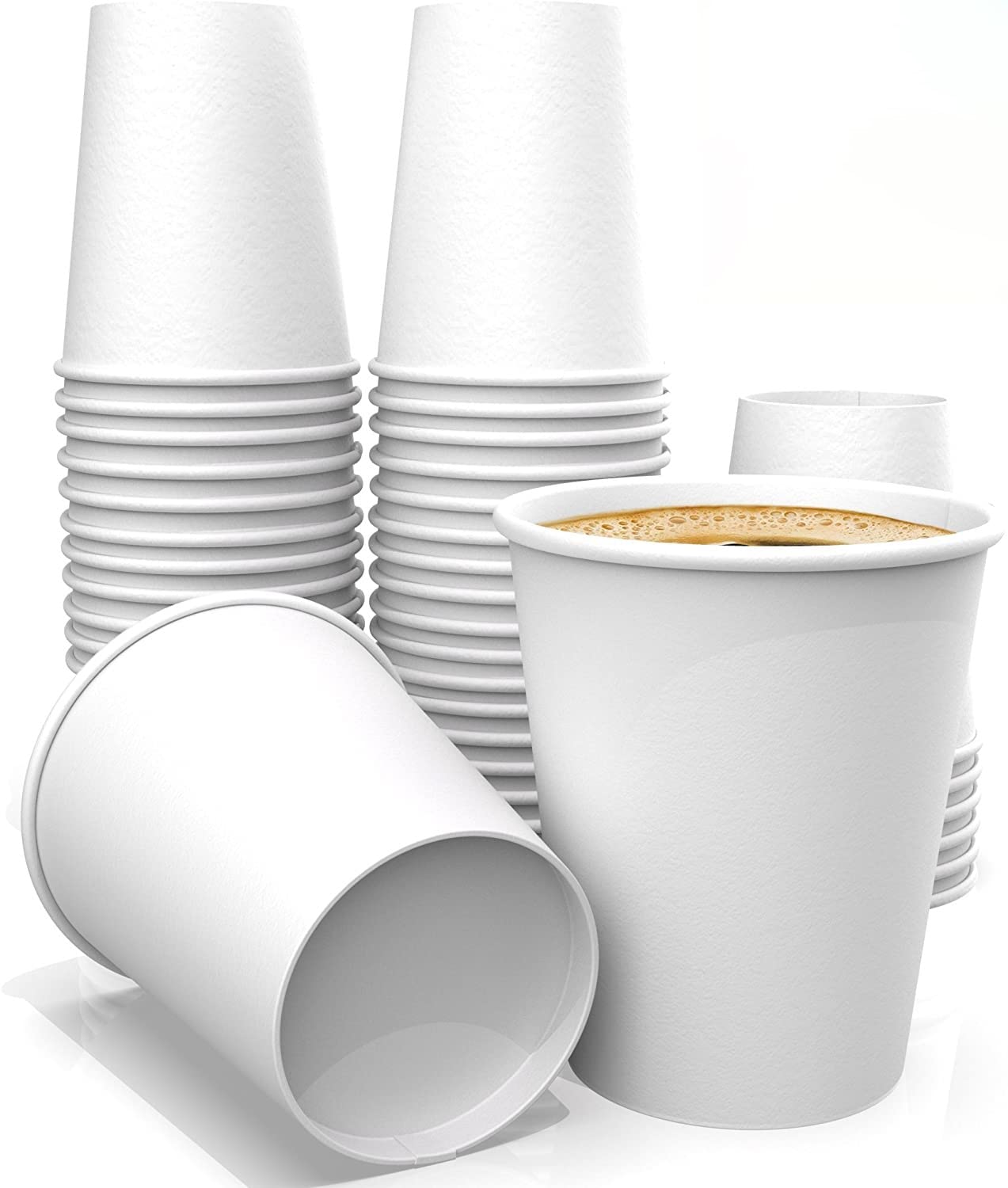 Maycup 7 oz Karton Bardak 300 adet Beyaz