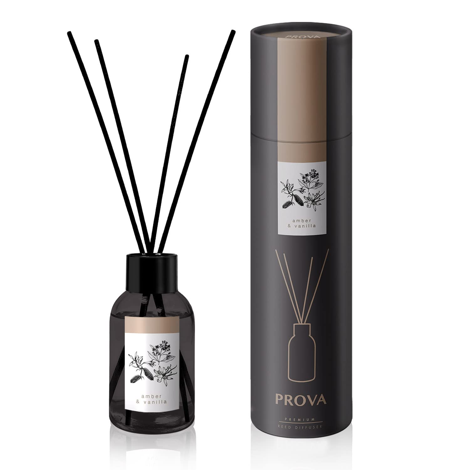 Prova Bambu Çubuklu Oda Kokusu Amber ve Vanilya Ferahlığı 100 ml