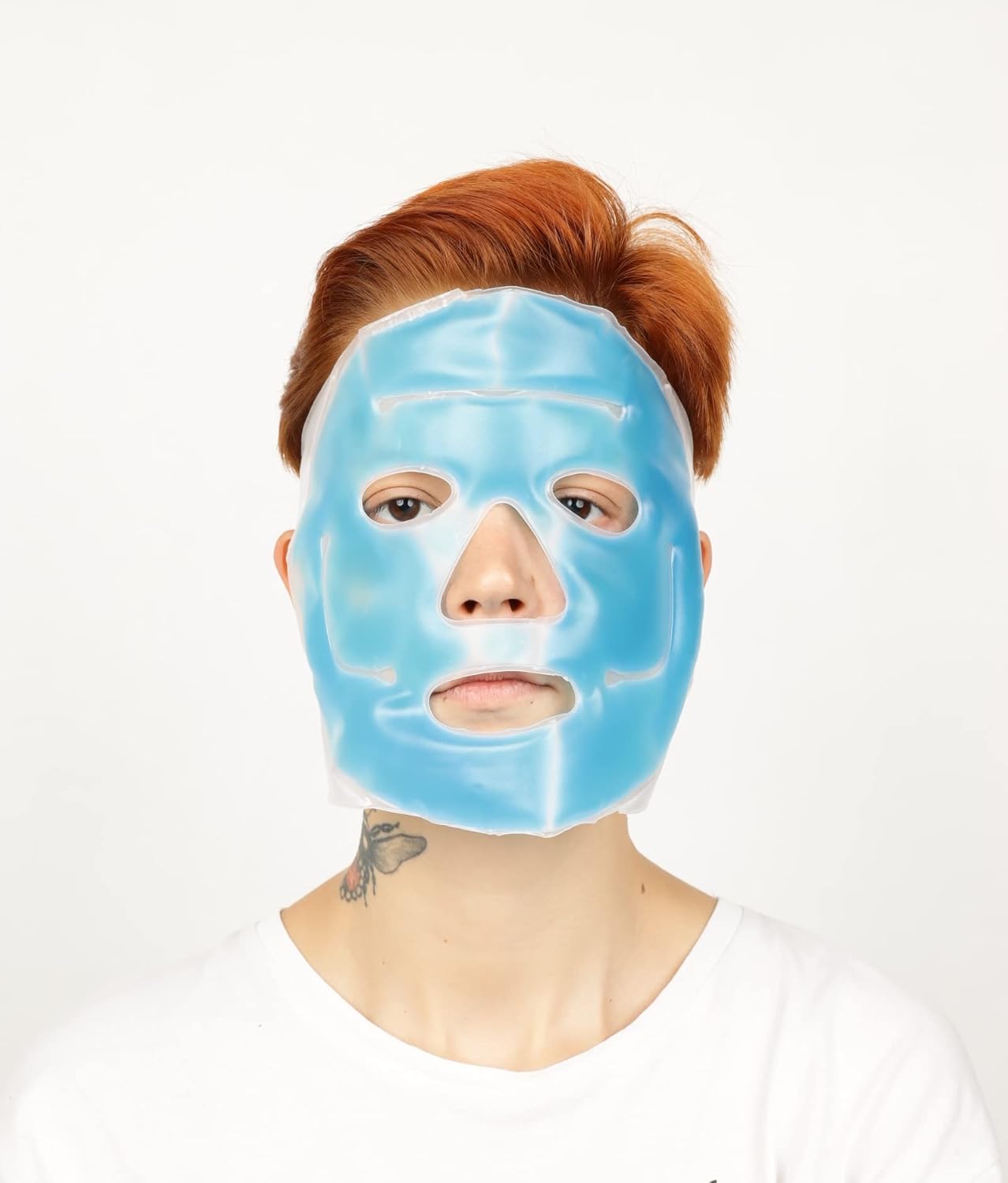 Vanaca Termojel Soğutucu ve Isıtıcı Yüz Maskesi,Siyah Nokta Azaltmaya Yardımcı, Canlandırıcı Termojel Kompres, Yüz İçin Serinletici Maske, Soğuk Maske, Isıtıcı Maske