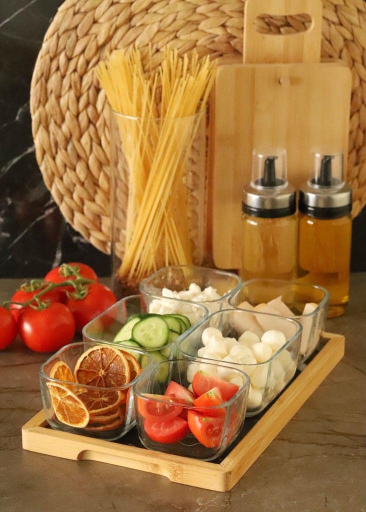 Bambum Krosna - 13 Parça Cam Kahvaltılık