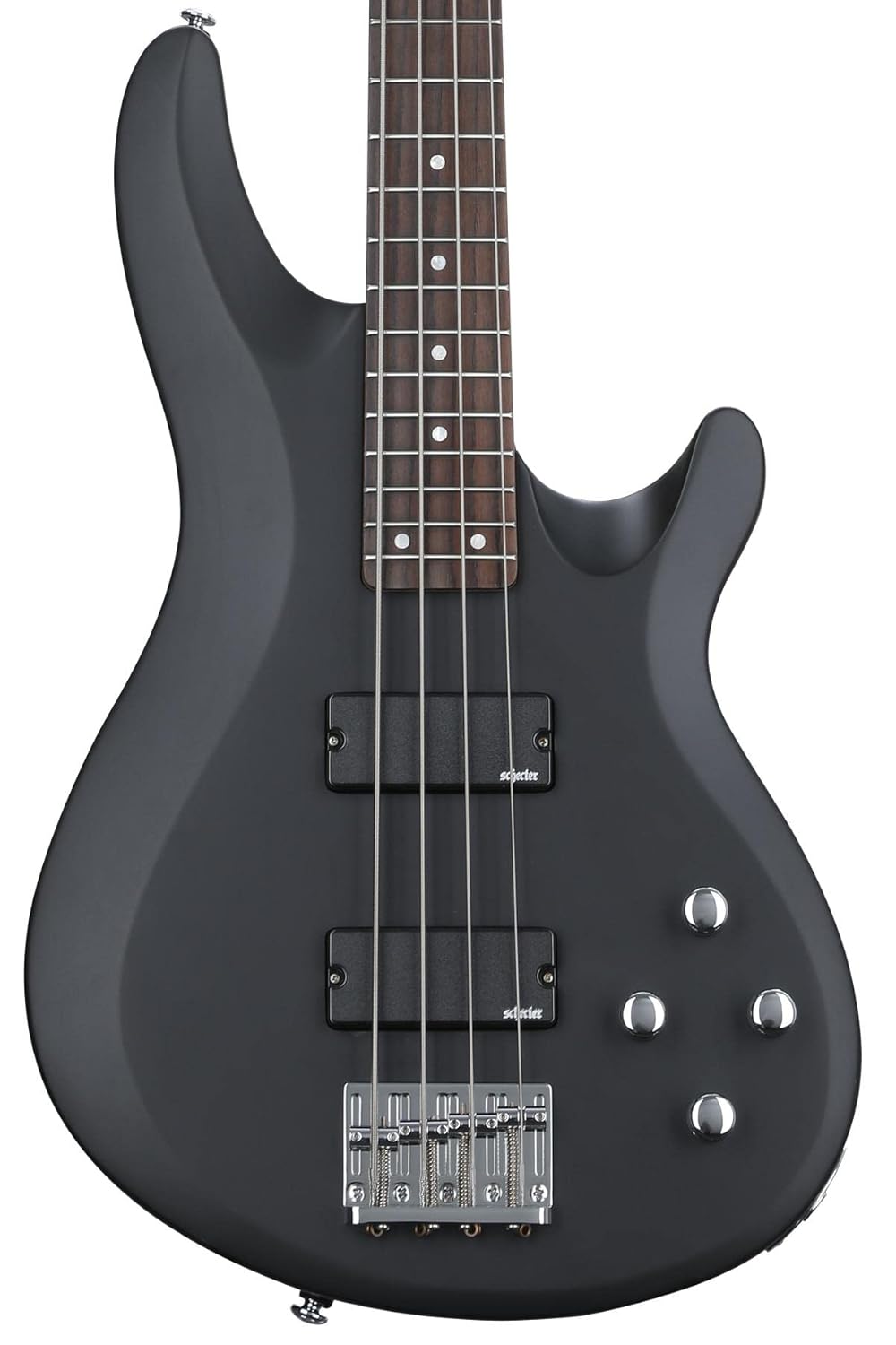 Schecter C-4 Deluxe Bas Gitar (Satin Black)