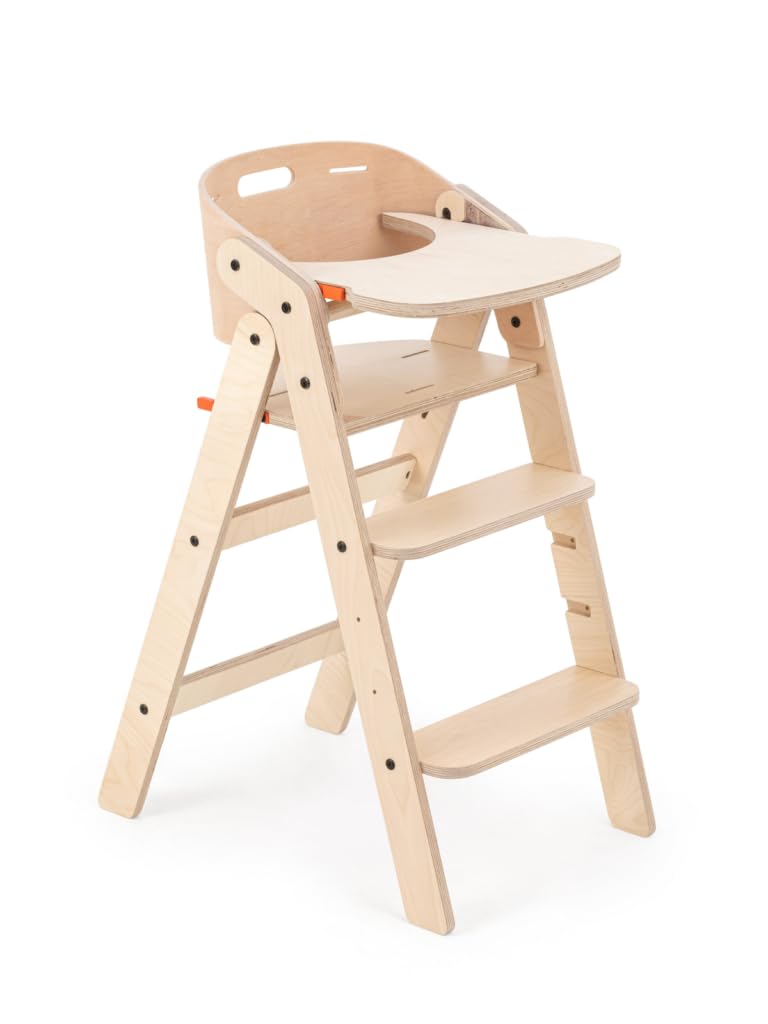 Mamatoyz Mychair Ahşap Katlanır Mama Sandalyesi Naturel