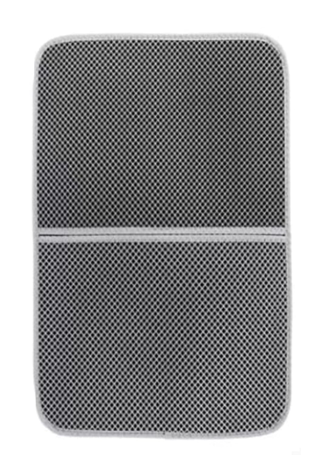 TİNEKE BÜYÜK BOY Elekli Kedi Tuvalet Önü Paspası katlanabilir 82 X 60 Cm GRİ