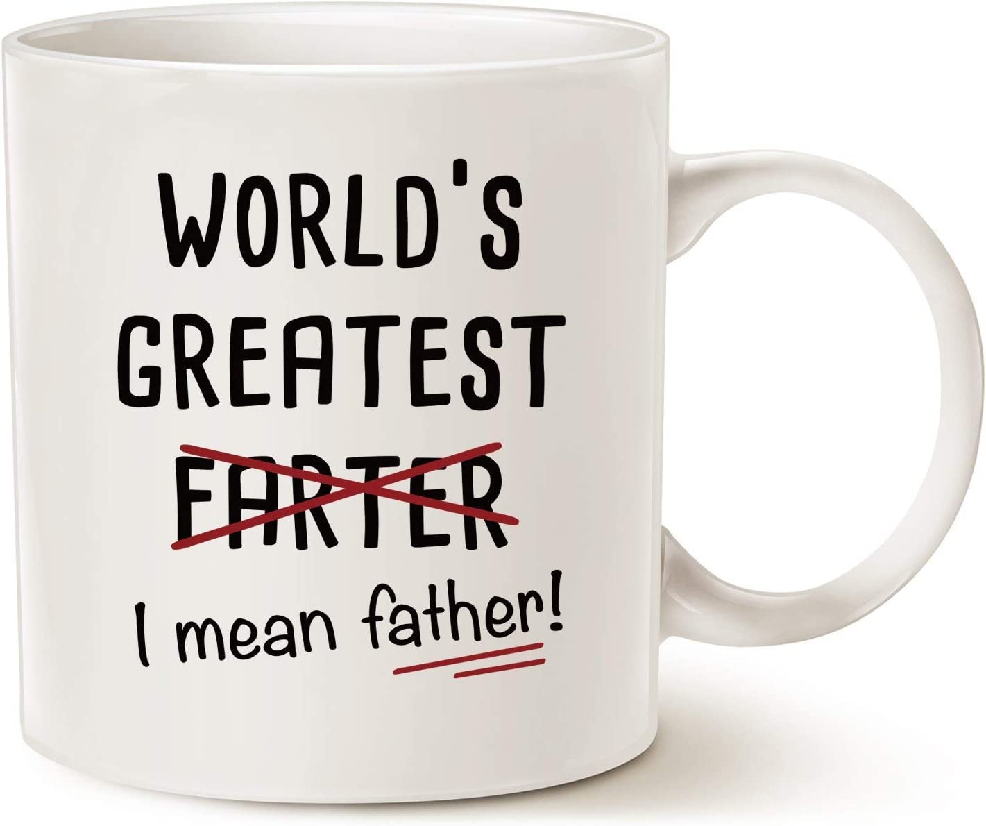 World's Greatest Farter I Mean Father Kupa Bardak Coffee Mug
