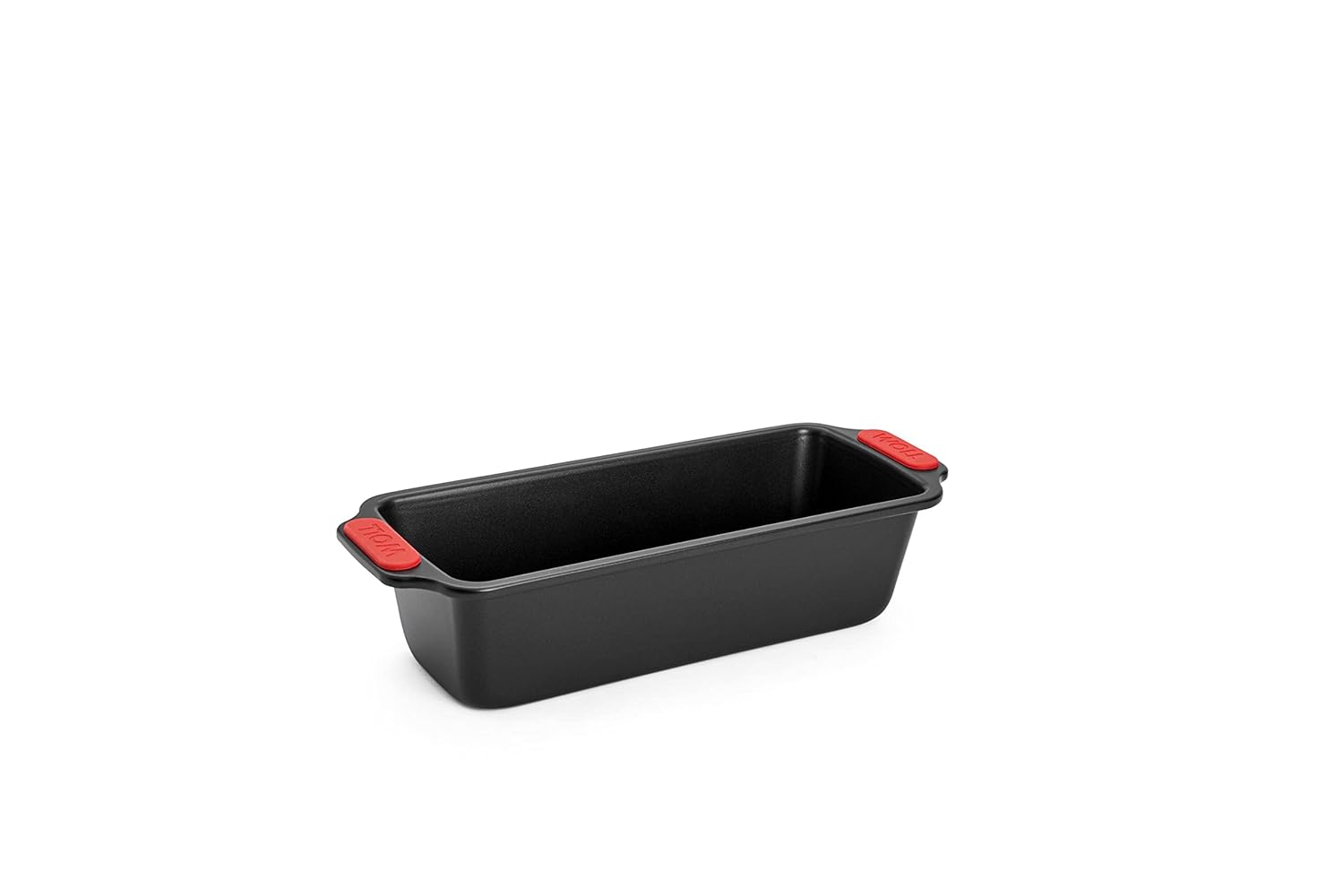Woll Bakeware Kutu Kalıbı 28 cm, 230°C'ye kadar ısıya dayanıklı silikon saplar, PAS içermez, iki katmanlı yapışmaz kaplama, alüminyum kaplı çelik, siyah
