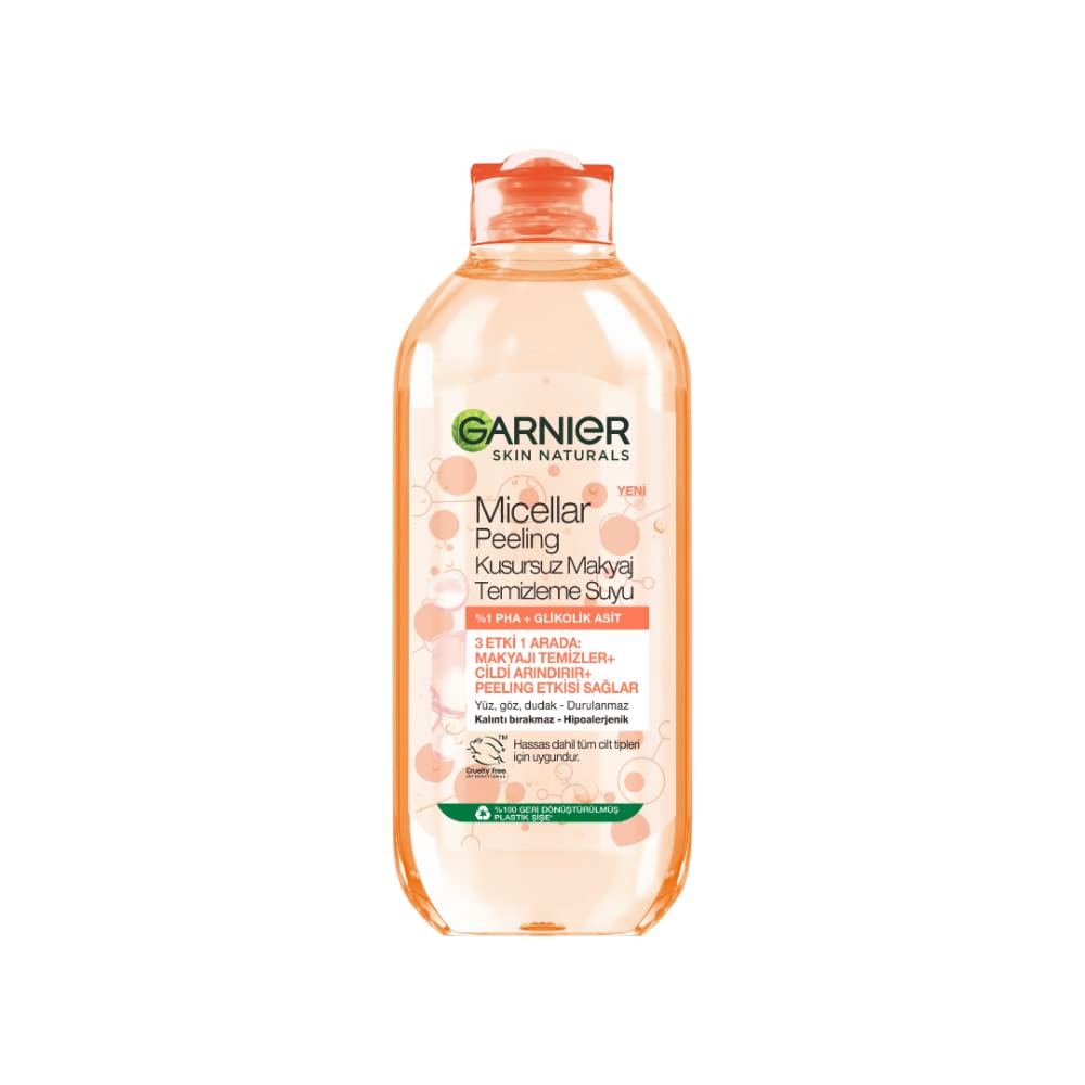 Garnier Micellar Peeling Kusursuz Makyaj Temizleme Suyu (400 ml)