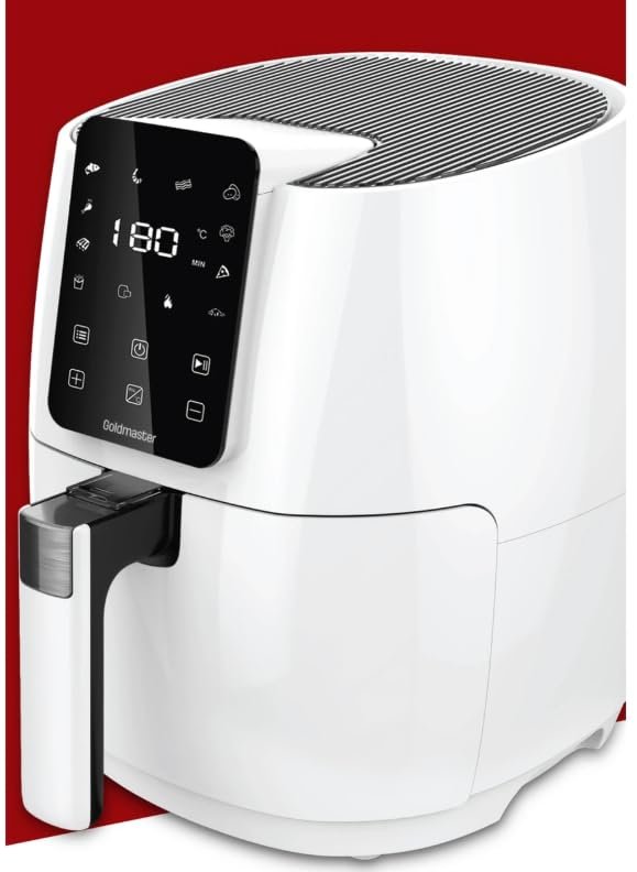 Goldmaster GM-7491 Cenova Dijital Dokunmatik 10 Ön Ayarlı Airfryer Yağsız Kızartma Sıcak Hava Fritöz