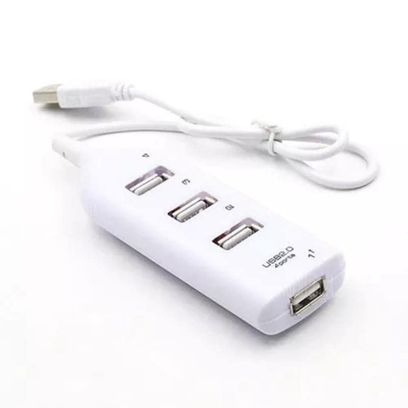 SANEC 4 Port USB Çoğaltıcı Çoklayıcı Hub USB 2.0 Çoklama PC Laptop - Beyaz