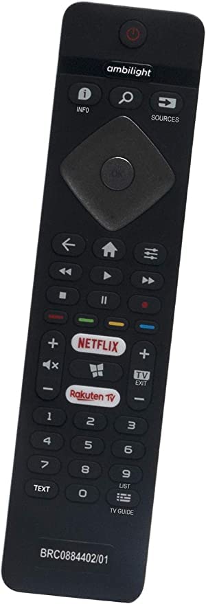 BYCONNERS Philips 75PUS6754/12 65PUS6754/12 65PUS6704/12 55PUS6754/12 Ambilight Akıllı LED TV'ler için Philips Uzaktan Kumanda