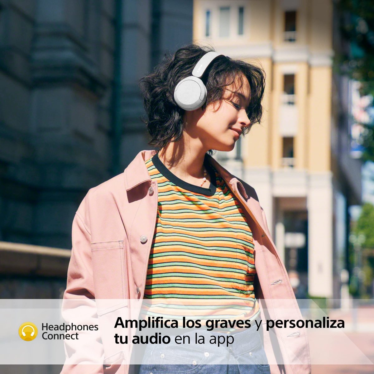 Sony WH-CH520 Kablosuz Bluetooth Kulaklık - Hızlı Şarj Fonksiyonlu 50 Saate Kadar Pil Ömrü, Kulak Üstü Modeli - Beyaz