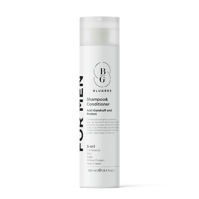 Blugree Erkeklere Özel Kepek Karşıtı Şampuan Ve Saç Kremi 250 ml
