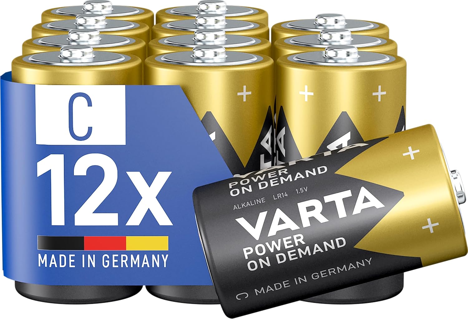 VARTA POWER ON DEMAND C Bli2x6 PBOX 12 Adet