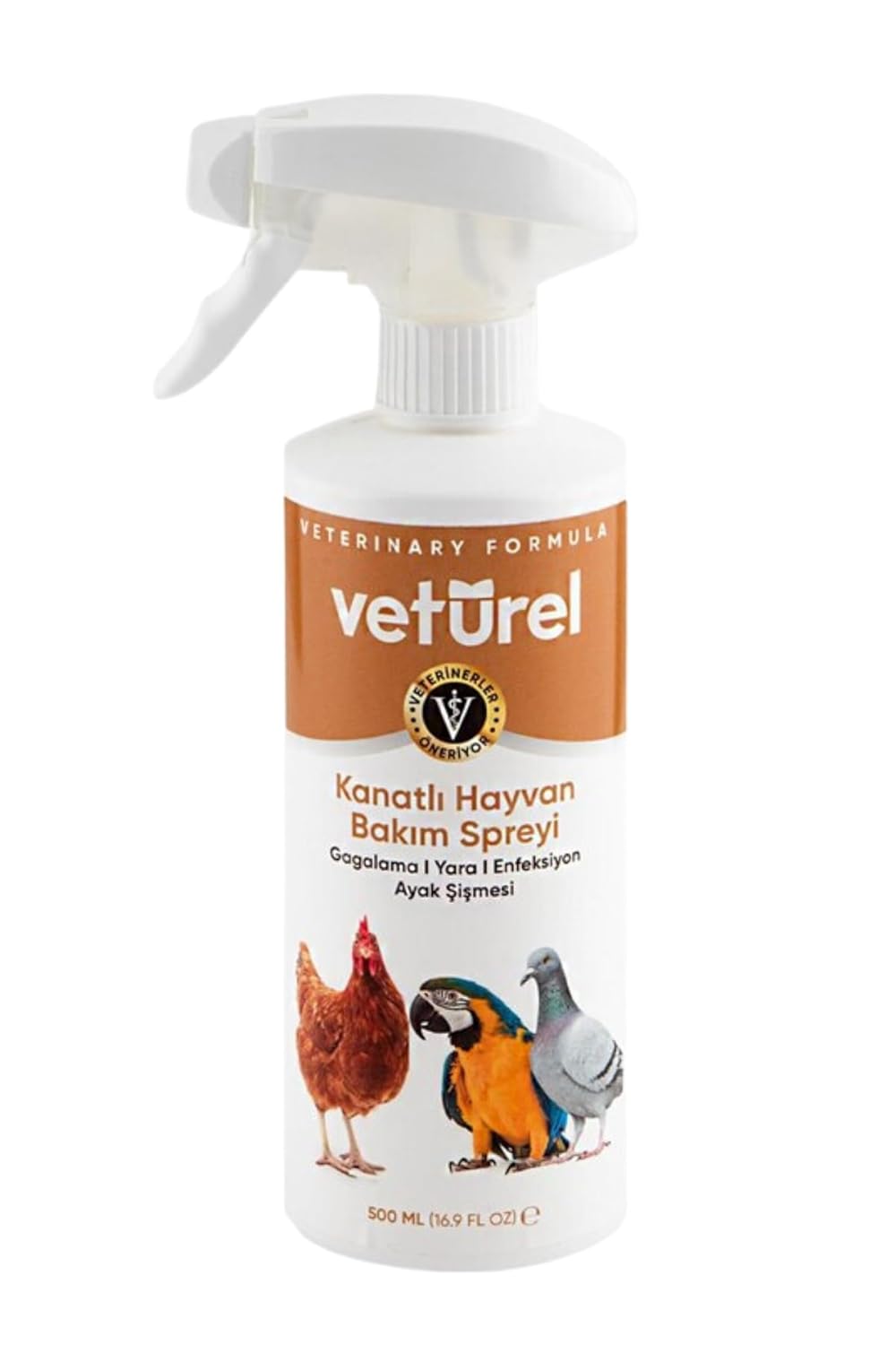 Veturel Kanatlı Hayvan Bakım Spreyi 500ml