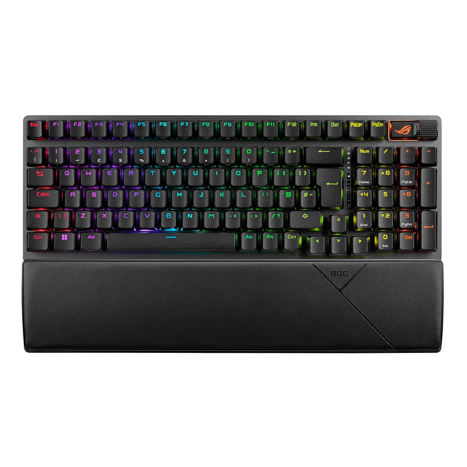 ASUS ROG STRIX SCOPE II 96 WL/NX SNOW/PBT/UK WIRELESS OYUNCU KLAVYESİ 3 FARKLI BAĞLANTI TÜRKÇE TUŞ DİZİLİMİ (2.4GHz RF, BLUETOOTH, KABLOLU) ROG NX SNOW MEKANİK