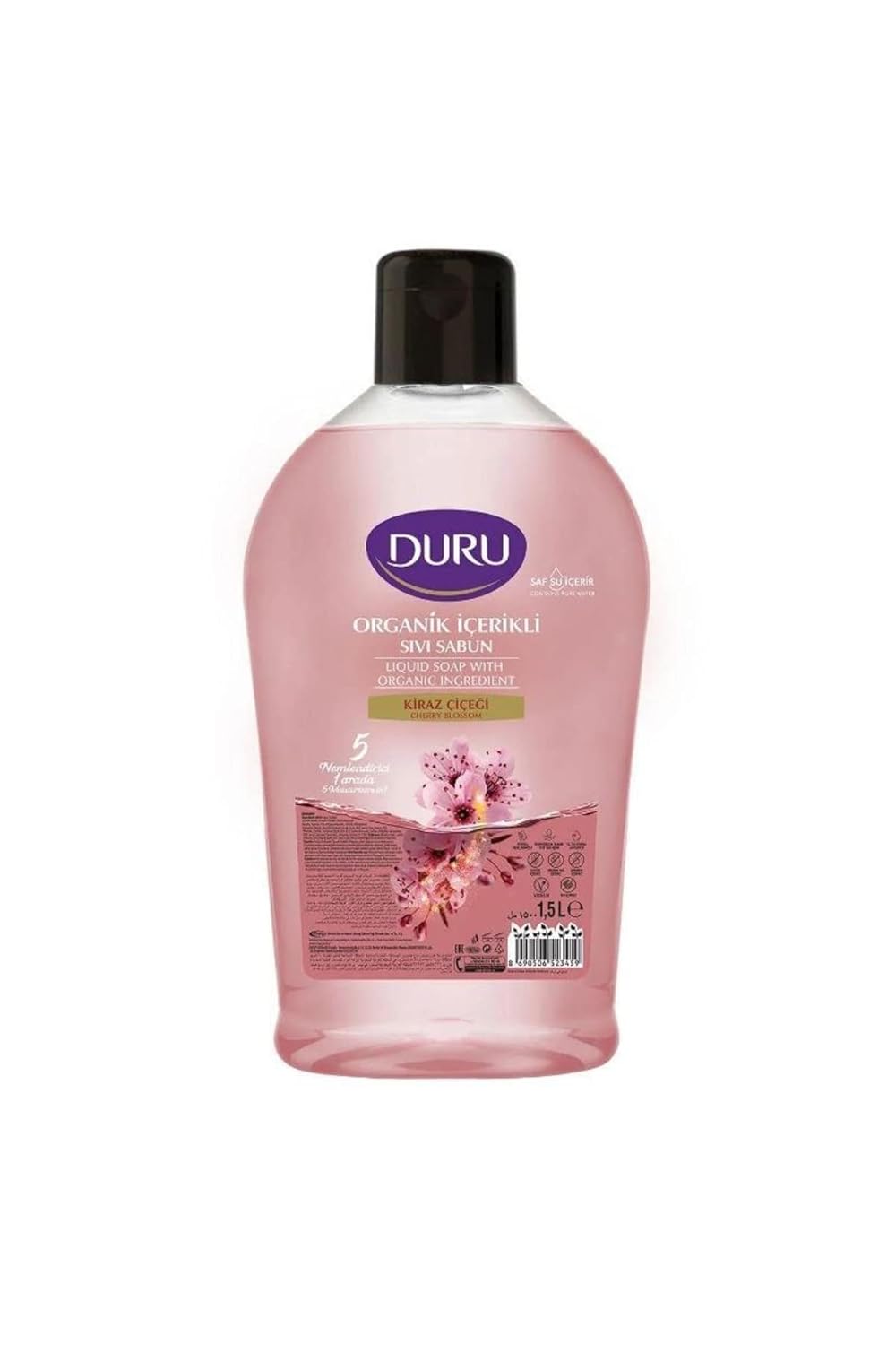 DURU Sıvı Sabun, Kiraz Çiçeği Gold, 1.5 Litre