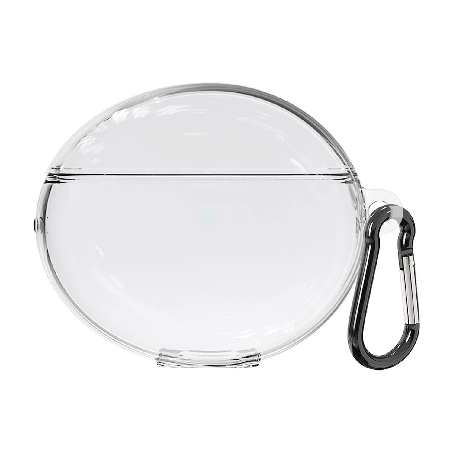 Coverzone Oppo Enco Air 2 ile uyumlu Kılıf Transparent Clear Soft Oppo Enco Air 2 ile uyumlu Ineffable Şeffaf