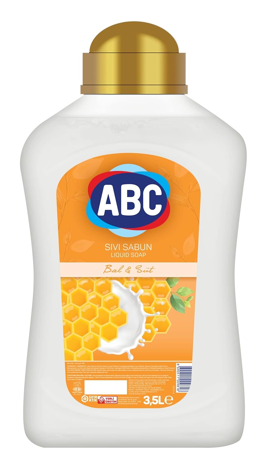 ABC Sıvı Sabun Bal ve Süt 3 L