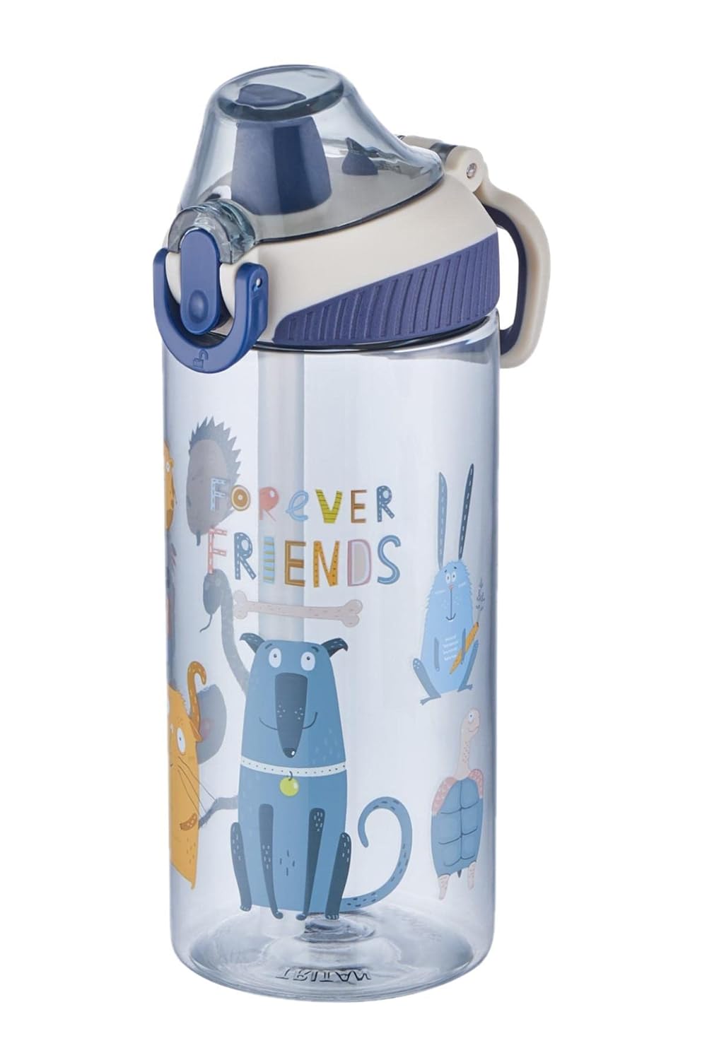 Vagonlife FiftyFifty Tritan 500ml Silikon Pipetli Çocuk Su Matarası