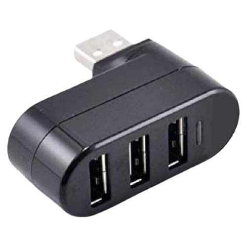 3 Port 180 Dirsek Usb Hub Çoğaltıcı Çoklayıcı Usb 2.0 Çoklama
