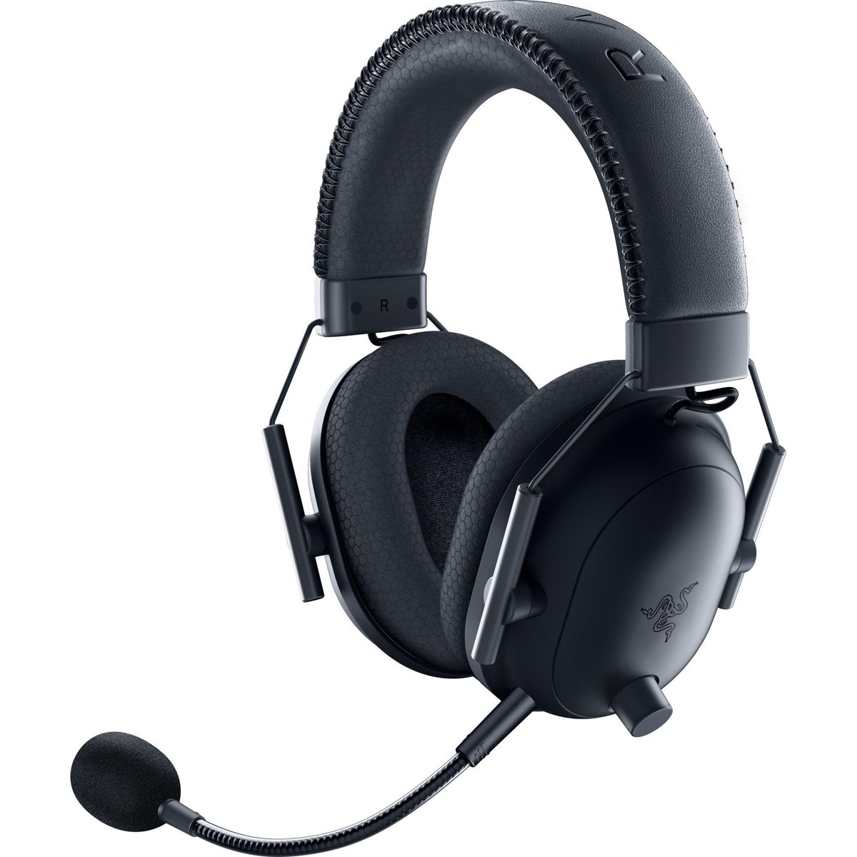 Razer BlackShark V2 Pro (2023) - PC Premium Kablosuz E-Spor Kulaklığı (HyperClear Süper Geniş Bant Mikrofon, TriForce Titanyum 50mm Sürücü, HyperSpeed ​​Kablosuz, 70 Saat Pil) Siyah