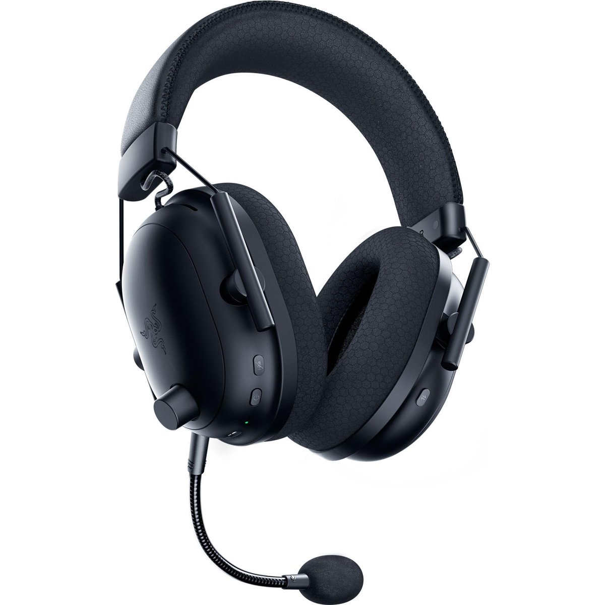 Razer BlackShark V2 Pro (2023) - PC Premium Kablosuz E-Spor Kulaklığı (HyperClear Süper Geniş Bant Mikrofon, TriForce Titanyum 50mm Sürücü, HyperSpeed ​​Kablosuz, 70 Saat Pil) Siyah