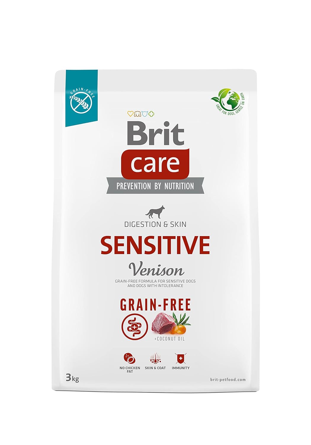 Brit Care Grainfree Köpek Kuru Maması, Tahılsız Hassas, 3 kg