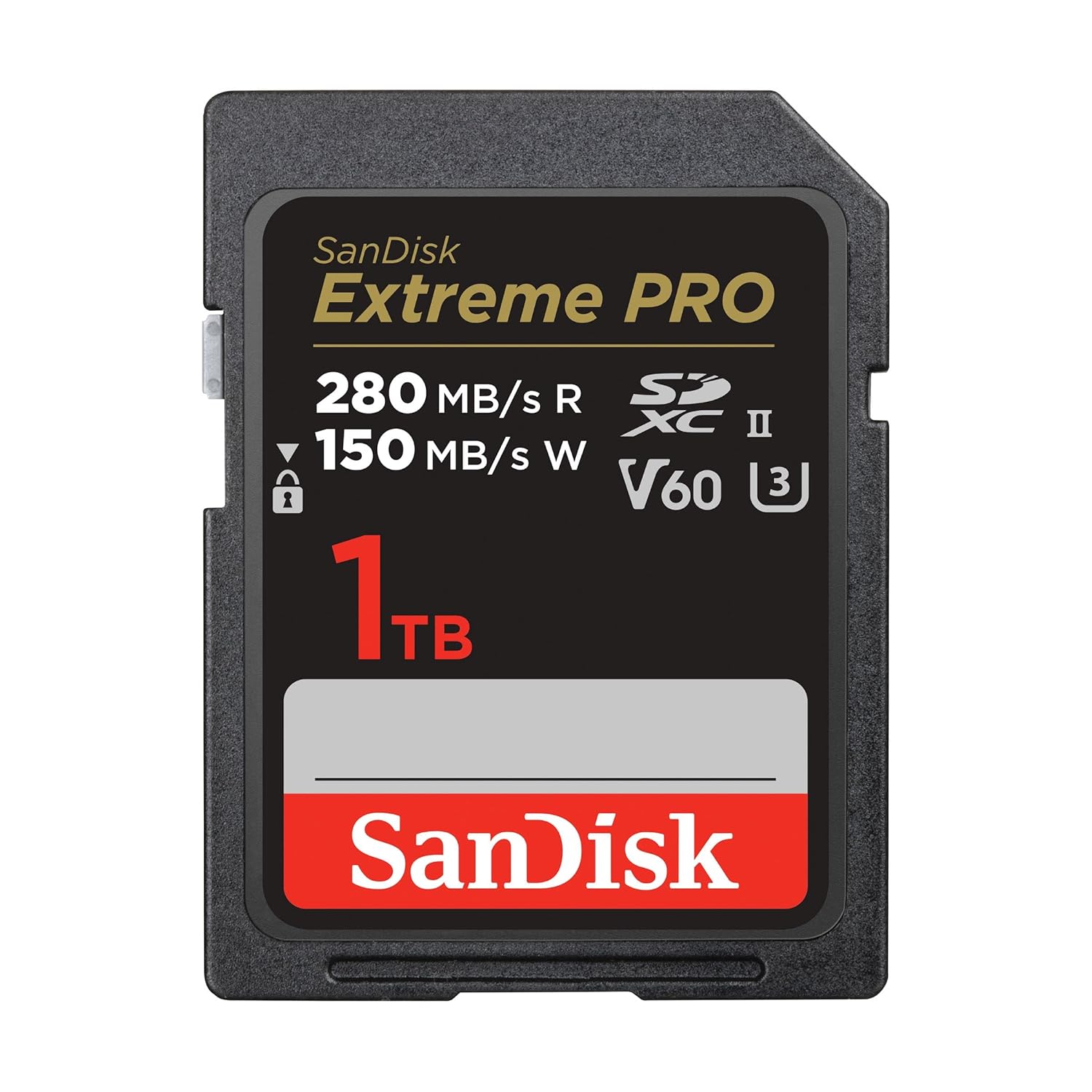 SanDisk Extreme PRO SDXC UHS-II Hafıza Kartı V60 1 TB (280 MB/s, 6K, 4K UHD, U3, C10, Rescue PRO Deluxe)