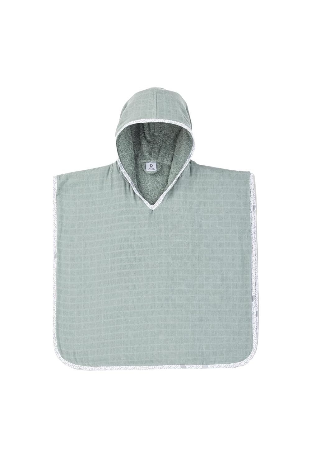 Gezenbebe Hero Müslin & Havlu Bebek Çocuk Pançosu Elephant