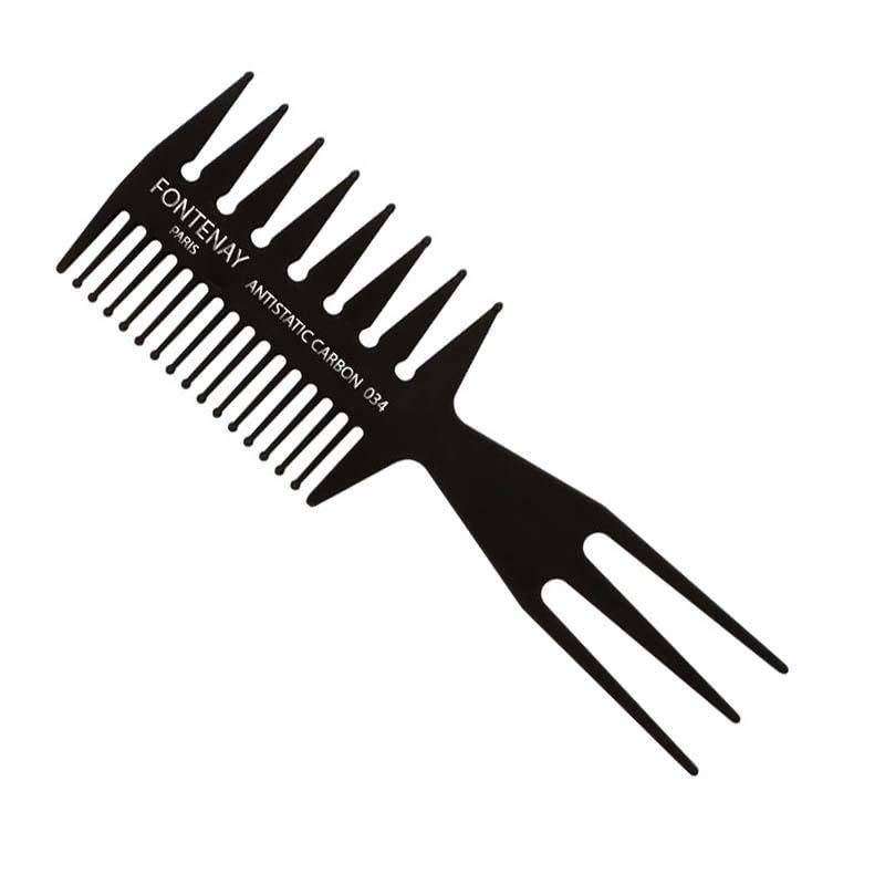 Fontenay Profesyonel Antistatik Karbon Tarak 034