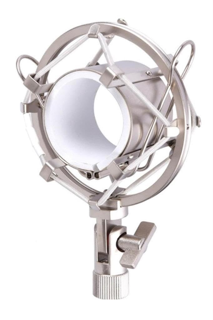 Lastvoice SHM-02 PRO Stüdyo Mikrofon Gri Shock Mount (Metal)