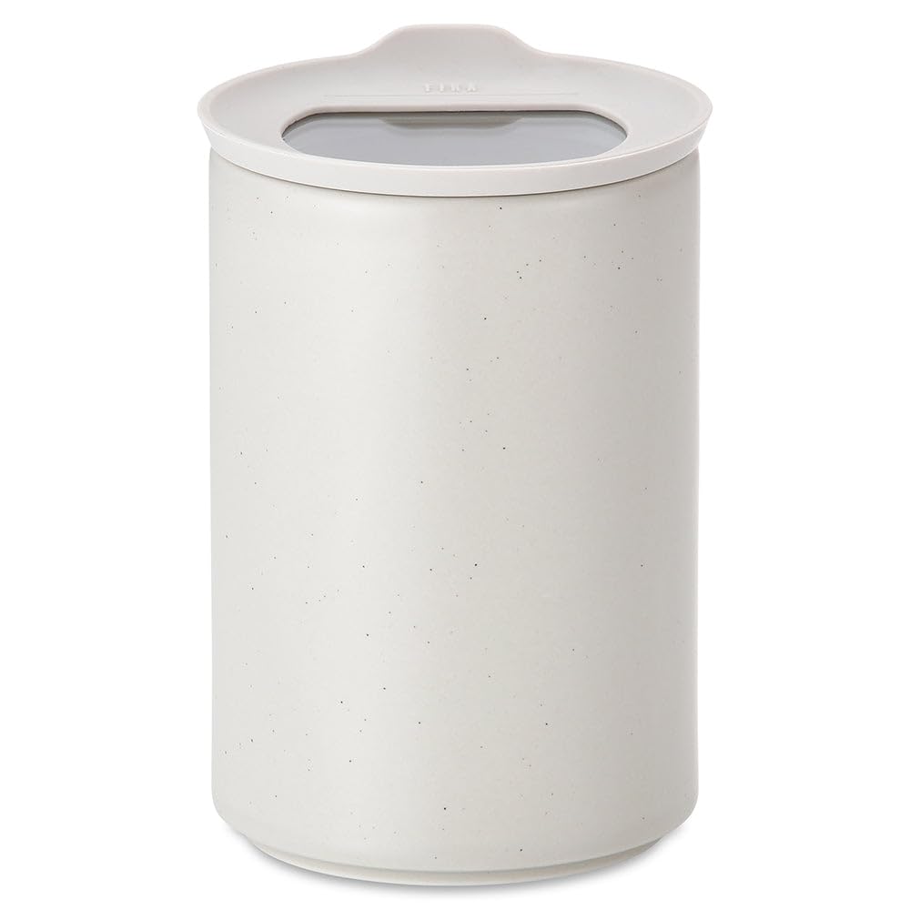 NEOFLAM FİKA One Seramik Saklama Kabı Buz Beyaz 650ML D-NEONE065-01