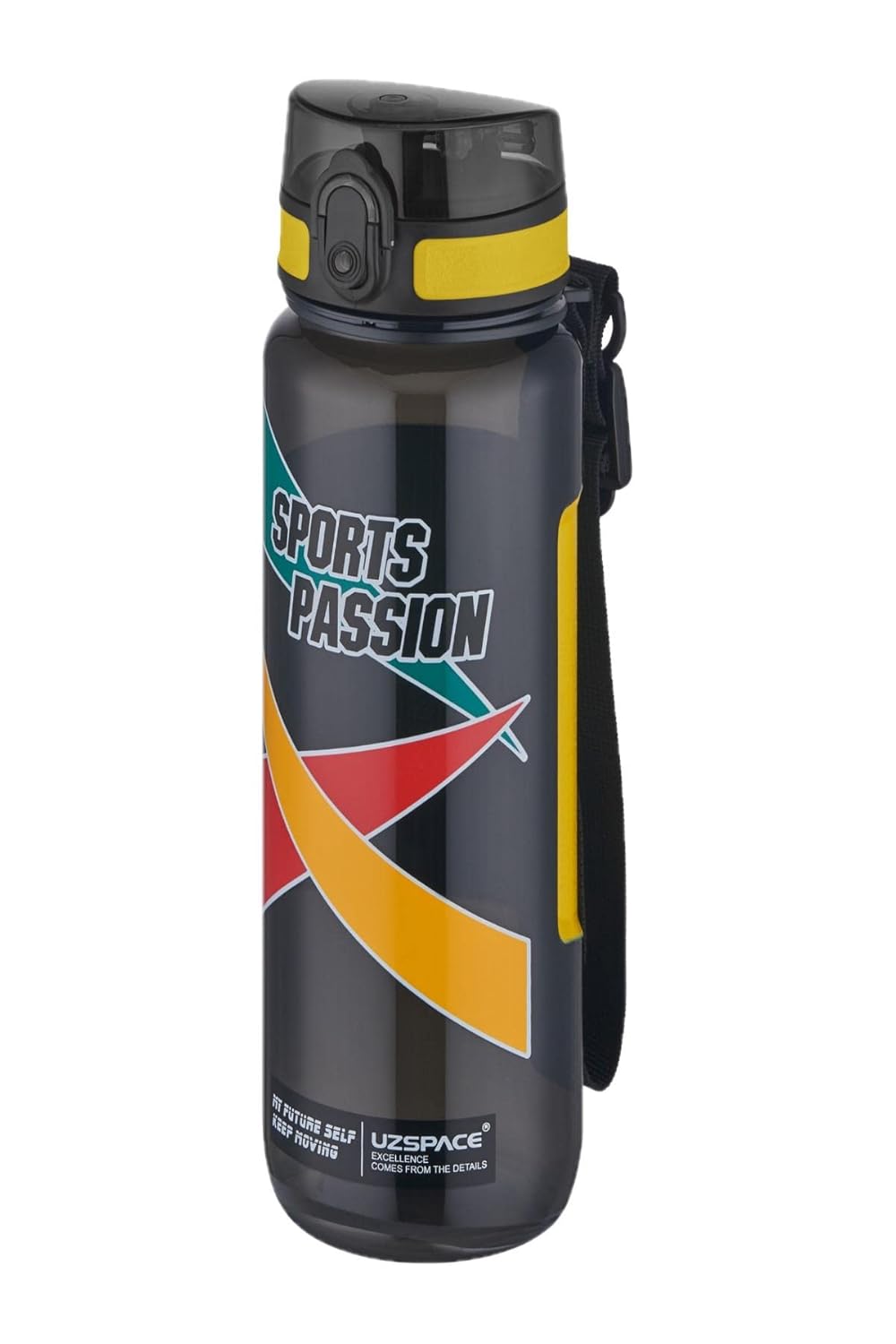Uzspace Sports Passion 500 ml Tritan Su Matarası Kaydırmaz Tutma Özelliği