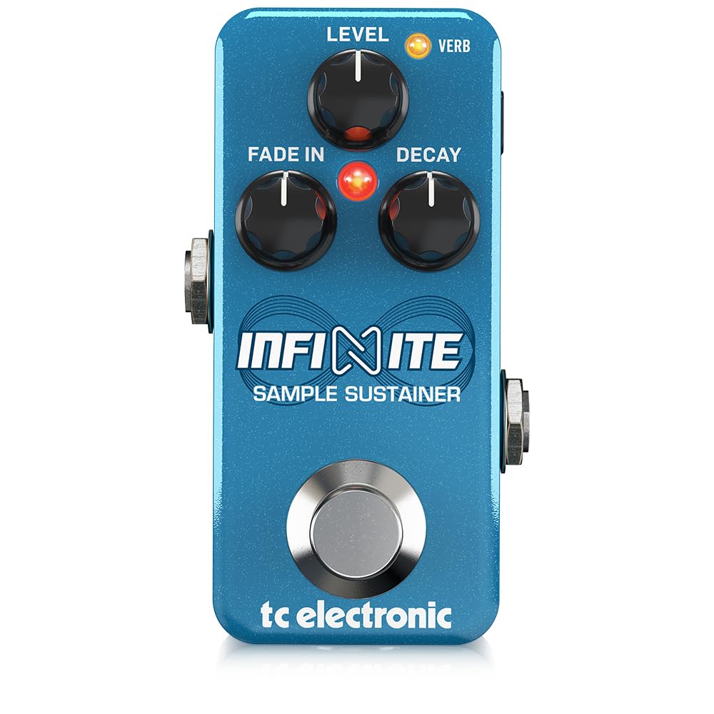 TC Electronic Basit Kontroller ve Küçük Ayak İzi ile TonPrint Pedalı ile Sustain Pedalı