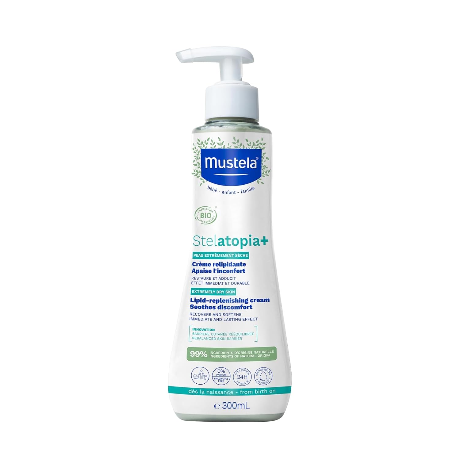 Mustela Stelatopia Cilt Bariyeri Yenileyici - Rahatlatıcı Krem 300ml 39882