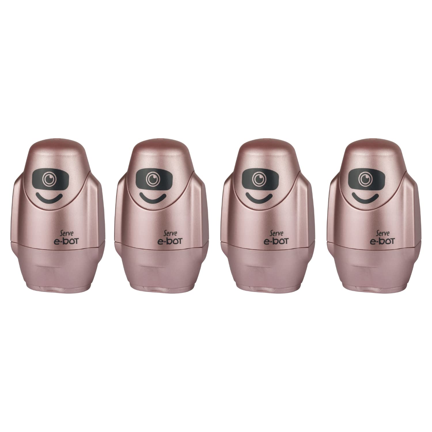 SERVE E-BOT SILGILI KALEMTIRAS METALIK ROZE 4LU SET