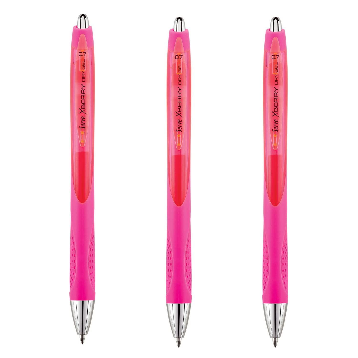 SERVE XBERRY JEL KALEM 07MM YUVARLAK UC PMB 08 3LU SET