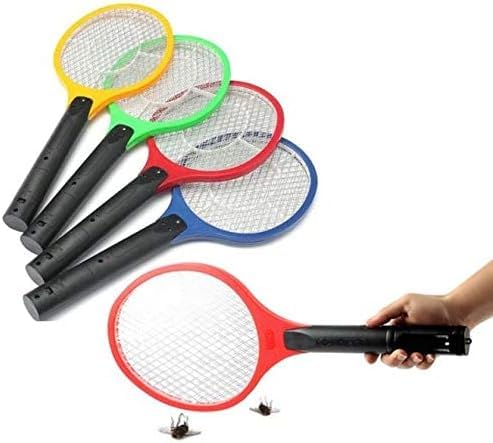 Kuzey's Store Sinek Raketi Sivrisinek Karasinek Öldürücü Raket Haşere Öldüren Elektrikli Sineklik Aleti - Pilli - Mix Renk