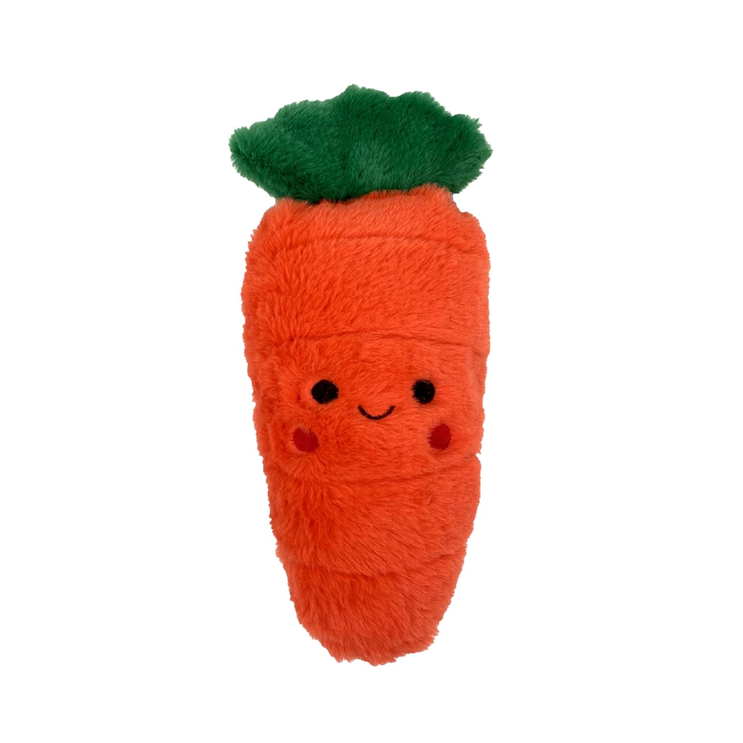 Havhav Tombik Havuç Pelüş Köpek Oyuncağı Köpek Diş Geçirme ve Çekiştirme Oyuncağı Köpekler için Ses Çıkaran Oyuncak