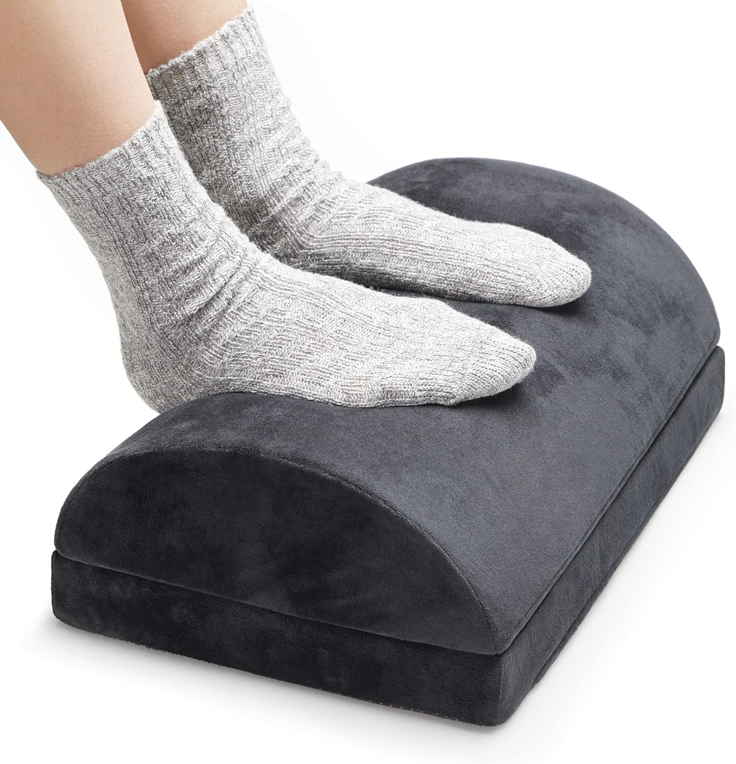 WONKEY - Ergonomik Ayak Yastığı Desteği – Sünger Ayak Dinlendirme Yastığı, Ofis ve Ev Kullanımı İçin Rahatlatıcı Ayak Destek Pedi, Uzun Süre Oturanlar İçin Konforlu Ayak Destek Minderi