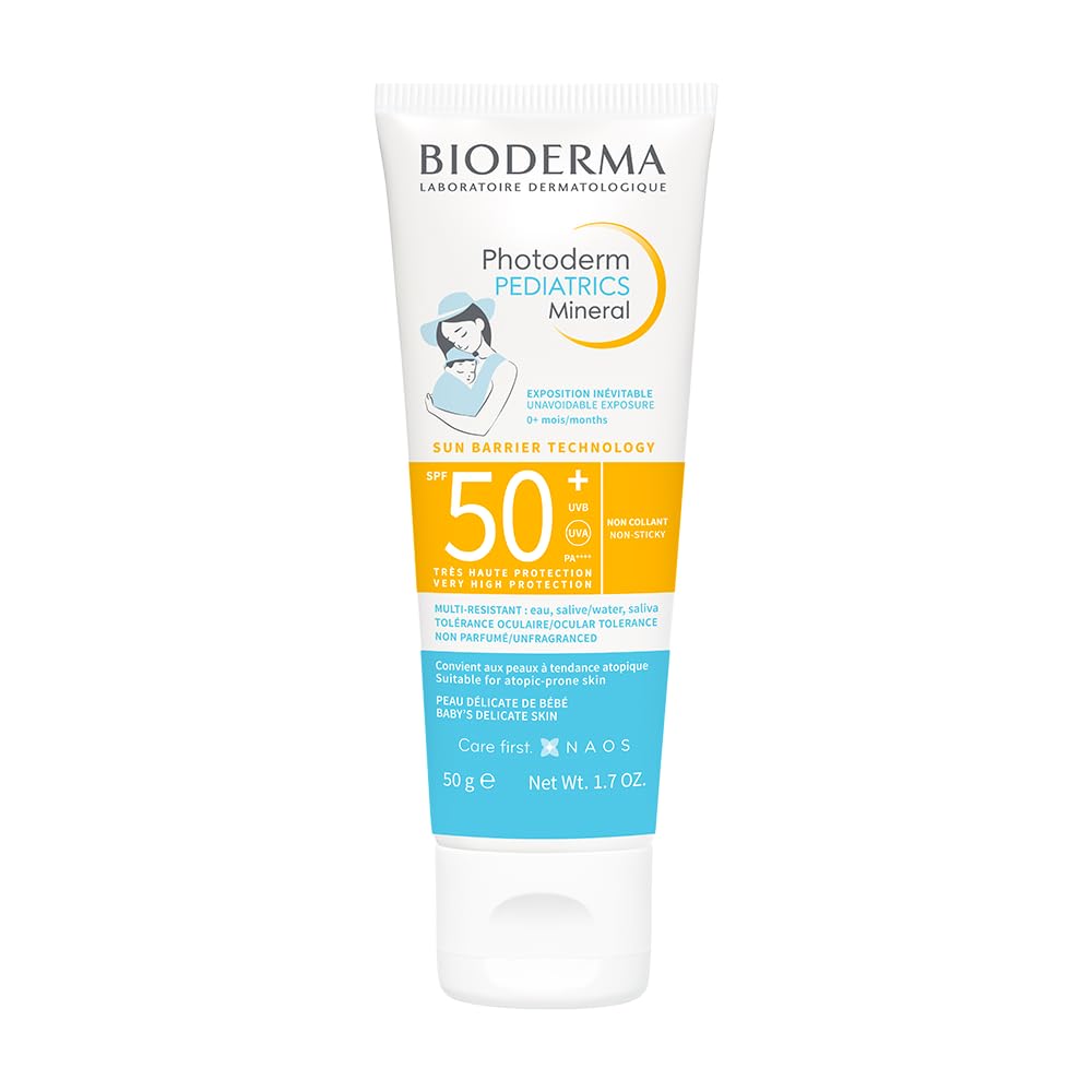 Bioderma Photoderm Pediatrics Mineral SPF50+ Yenidoğan Bebek, Çocuk Çok Yüksek Korumalı Güneş Kremi 50 gr