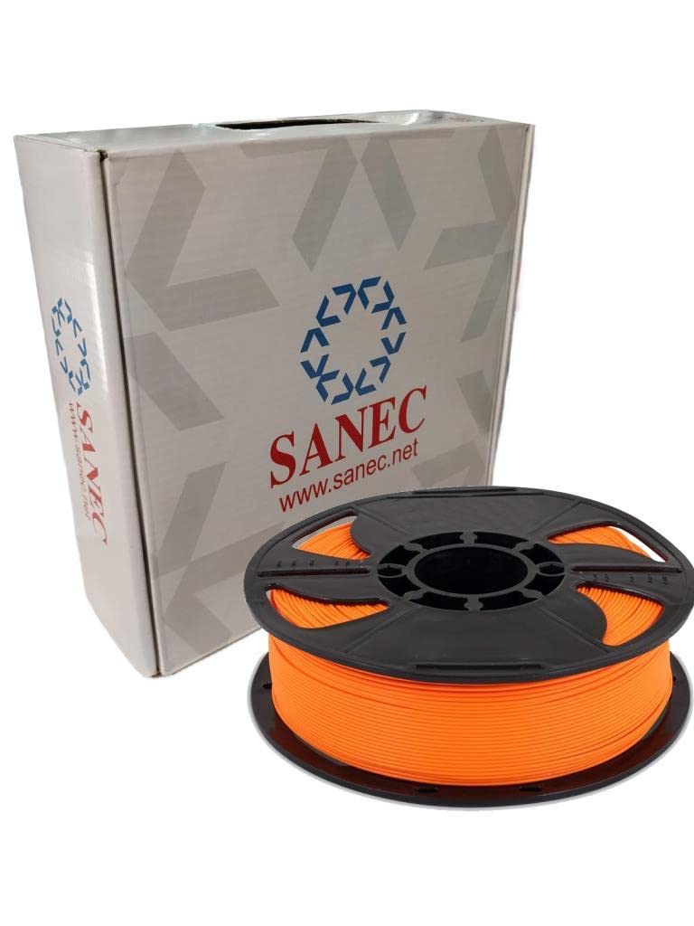 SANEC Filament PLA + 1.75mm 1 Kg Plus - Turuncu