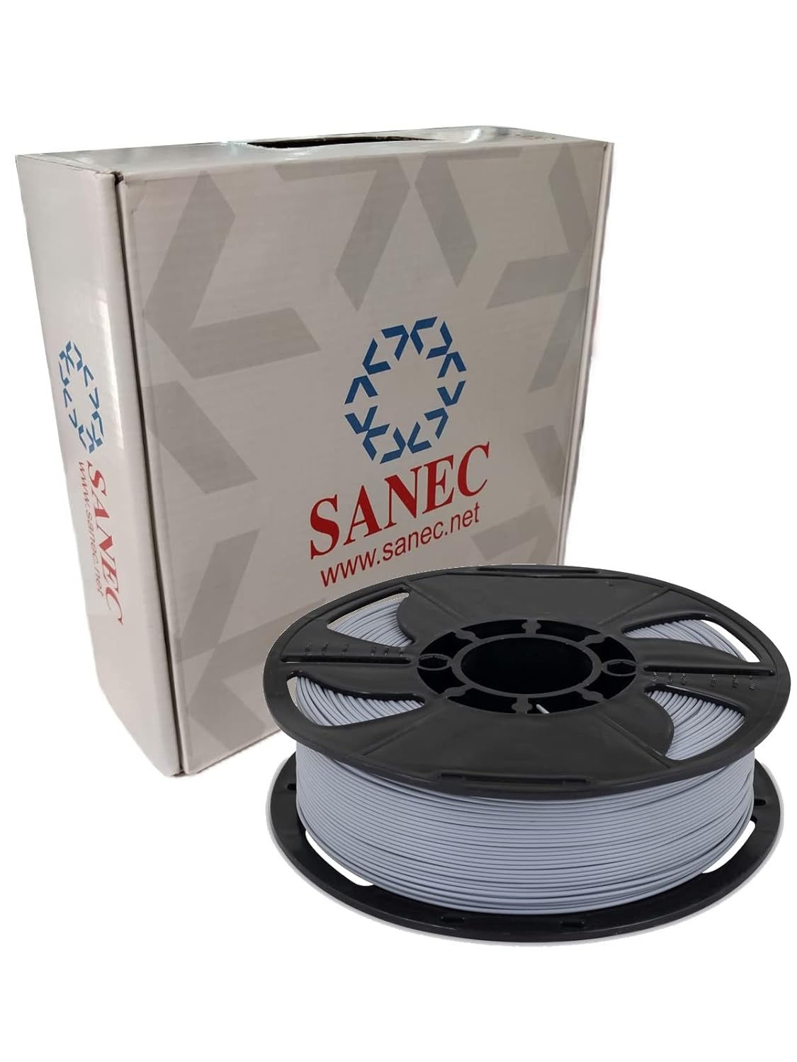 SANEC Filament PLA + 1.75mm 1 Kg Plus - Gri