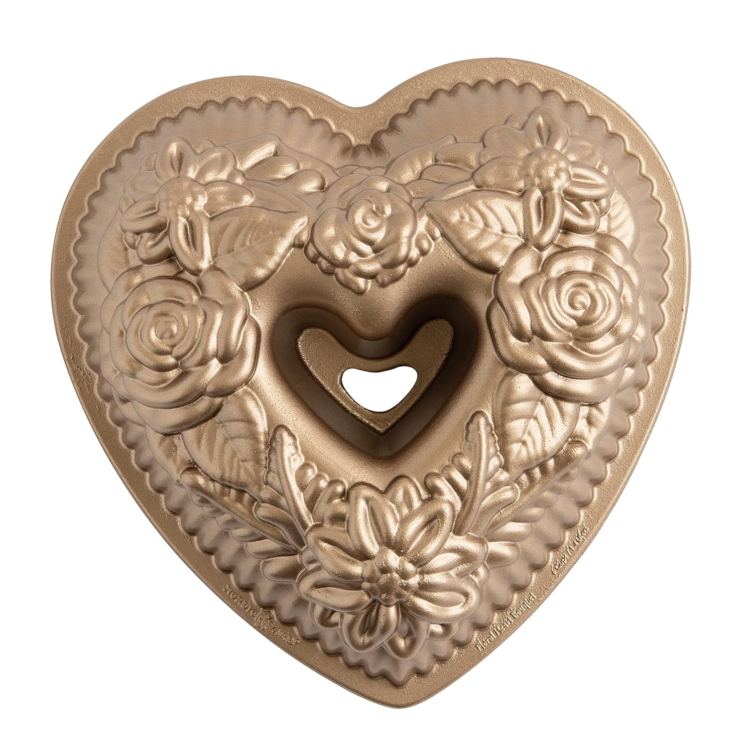 Nordic Ware Çiçekli Kalp Bağı